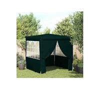 Partytent met zijwanden professioneel 90 g/mÂ² 2,5x2,5 m groen48534