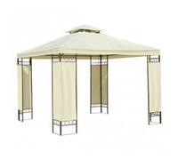 Bc-Elec - 5300-0012 Tente De Réception, Tonnelle, Barnum, Pavillon De Jardin, Beige 3 X 3 M Beige
