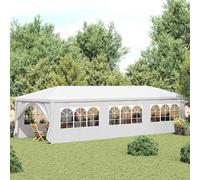Tonnelle De Jardin/ Pavillon De Jardin/Tente De Réception Chapiteau Blanc 3x6m Blanc