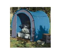 vidaXL Tente de Rangement, Abri avec Sac de Transport, Auvent Pliable, Organisateur de Jardin Terrasse Patio Extérieur, Bleu 94378