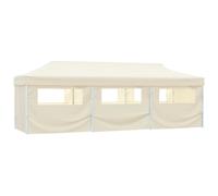 Vouwtent pop-up met 8 zijwanden 3x9 m crÃme44976