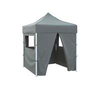 vidaXL Tente de Réception Pliable avec 4 Parois Tonnelle d'Extérieur Chapiteau de Jardin Belvédère Voyage de Camping 48885