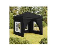 Tente de Réception Pliable avec Parois Belvédère de Camping Pavillon d'Extérieur Tonnelle de Jardin Chapiteau Patio 93504