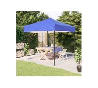 Vidaxl Tente De Réception Pliable Bleu 3x3 M Bleu