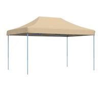 vidaXL Tente de réception pliable escamotable 440x292x315 cm Beige
