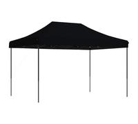 vidaXL Tente de réception pliable escamotable 410x279x315 cm noir