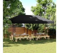 Tente de réception pliable escamotable noir 580x292x315 cm tente vidaXL