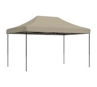 vidaXL Tente de réception pliable escamotable taupe 440 x 292 x 315 cm 4004962