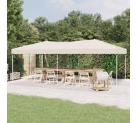 Tente de Réception Pliable Tonnelle Chapiteau Pavillon Jardin Blanc vidaXL