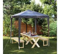 vidaXL Tente de Réception Professionnelle Tonnelle de Patio Chapiteau de Jardin Pavillon d'Extérieur Belvédère Terrasse 48507 Gris G