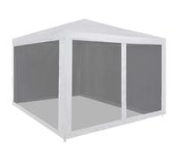 vidaXL Tente de réception 3 x 3 m – 4 parois en maille