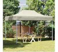 Vidaxl Tente De Réception Pliable Professionnelle 3x4 M Acier Crème