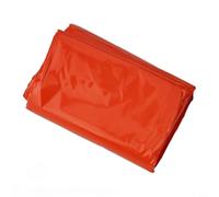 Tente de sauvetage 245 cm imperméable et coupe-vent Orange | Réfléchit la chaleur corporelle, empêche l'hypothermie, dimensions 245 x 157 cm, matériau PE indéchirable, chaleur