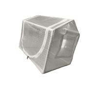 Tente de serre compacte à six côtés - Construction isolante pour plantes de balcon et de terrasse - Installation facile - Couverture en PVC - Pépinière à six côtés