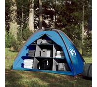 vidaXL Tente de rangement 9 compartiments, bleu imperméable