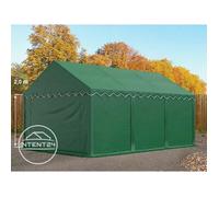 TOOLPORT 3x6 m tente de stockage, PVC 700, H. 2 m, vert foncé - (6145)