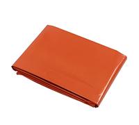 Tente de Survie, Mini-Tente à Haute Performance PE Film d'urgence Film d'urgence pour Une Urgence Extérieure (Tente Orange) (Tente Orange avec Sac de Rangement)
