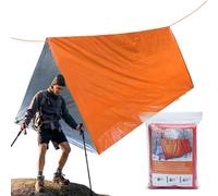 Tente de survie,Tente 2 Personnes pour Sports de Plein Air et Camping | Coupe-Vent Imperméable Thermique Couverture Sac de Couchage Protection pour les Sports de Montagne Randonnée Activités de Plein