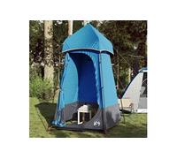 Tente de toilette bleu imperméable