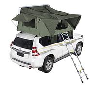 Tente de toit à coque rigide - Tente de camping tout-terrain étanche pour 2 à 3 personnes SUV camions - Design pop-up pour voyage en plein air