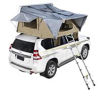 Tente de toit à coque rigide - Tente de camping tout-terrain étanche pour 2 à 3 personnes SUV camions - Design pop-up pour voyage en plein air