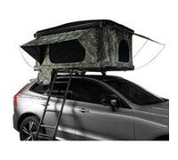 Tente de Toit Camouflage pour Voiture, 4x4,Van Camping- 2 à 3 Personnes -Coque Rigide & Ouverture Pop Up 3/15sec -Matelas Intégré 55mm Echelle Téléscopique [Filet de Stockage & Lampe Torche Inclus]