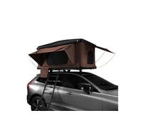 Tente de Toit - Marron - 2-3 personnes - Ouverture rapide - Matelas éponge 5,5 cm - Imperméabilité 3000 mm