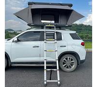 Tente De Toit Rigide Automatique, Tente De Voiture En Alliage D'aluminium Avec Système De Levage Électrique, Compatible Avec La Plupart Des Voitures(Gray)