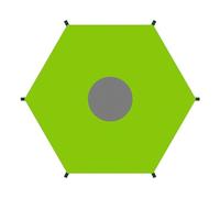 Tente de trampoline à large couverture | Toit de protection UV installation simple, ajustement élastique, plusieurs tailles, imperméable, pour saut à la piscine, parcs aquatiques, anniversaires