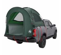 Tente de voiture 200x170x170 cm Vert armée Polyester et acier Pliable | Toit en toile, fermeture éclair, pliable, montage avec ancrage, léger, durable, pour road trips et couverture temporaire