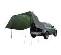 Tente de voiture 350 x 250 cm Vert armée Polyester et acier Pliable | Polyester et acier, fermeture éclair, toit en toile, pliable, rangement compact, montage facile, pour jardin et allée
