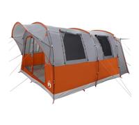 Tente de voiture 4 personnes gris et orange imperméable