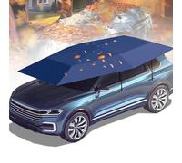 Tente de Voiture Automatique, auvent Pliable et Portable, abri de Voiture extérieur Mobile, Extensible jusqu'à 30 000 Fois, antivol, Housse de Voiture en Tissu Oxford imperméable Blue-5.2m