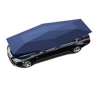 Tente de voiture automatique, auvent pliable et portable, abri de voiture mobile pour l'extérieur, conception antivol, housse de voiture en tissu Oxford imperméable pour voitures et SUV Blue-4.2m