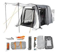 Tente de voiture, auvent portable pour hayon avec sac de transport, tissu Oxford 210D imperméable pour SUV/camion/van camping en plein air voyage