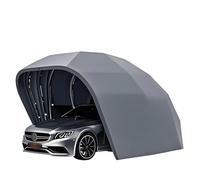 Tente de voiture en acier inoxydable, facile à installer en plein air, abri de voiture pliable pour protéger contre le vent, la pluie, la grêle