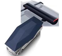Tente de voiture entièrement automatique avec barre à bagages et télécommande - Carport pliable amovible pour plus de protection et de commodité