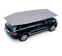 Tente de Voiture entièrement Automatique, Couverture de Parapluie Grey-4.2M | Abri D'auto Mobile De Tente De Voiture Universelle,Isolation Thermique extérieure, Protection Solaire sur Le Toit