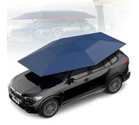 Tente De Voiture Entièrement Automatique, Couverture Parapluie Portable, Abri D'auto Mobile Plié, Auvent De Protection Automobile, Pare-Soleil Abris Coupe-Vent, Parasol Extérieur Blue-4.2mNoTripod