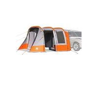 Tente de voiture gris et orange imperméable