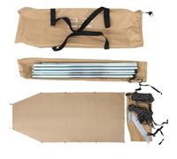 Tente de voiture pour voiture - Protection contre la pluie - Abri solaire pour les voyages en camping - Tentes en tissu Oxford pour camion, van