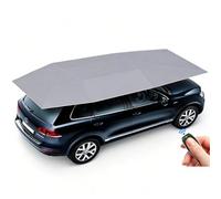 Tente De Voiture Universelle,auvent de Protection Automobile Grey-5M | Pare-Soleil de Voiture Automatique avec télécommande,grand parasol de voiture pour berlines, SUV, monospaces