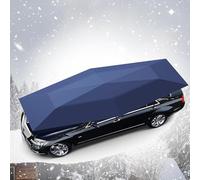 Tente De Voiture Universelle,Parapluie Pare-Soleil De Voiture Automatique,Toit D'abri De Voiture Mobile,Auvent Pliant De Protection Solaire Isolant,Applicable à Tous Types De Voitures,Blue-4.6 * 2.3m