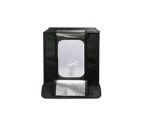 Tente d'éclairage objets avec rampe 120 Leds - 60x60x60 cm