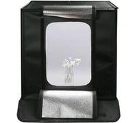 VISICO Tente d'éclairage objets avec rampe 120 Leds - 60x60x60 cm