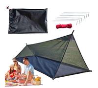 Tente d'extérieur en maille, parc portable et pliable, 220 x 65 x 60 cm, idéal pour jardin, porche, cour, jardin, balcon, activités de plein air, installation facile