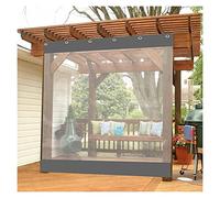 Tente d'extérieur en PVC durable de 0,5 mm résistant aux déchirures et imperméable pour jardin, garage, balcon, pergola, auvent polyvalent de 1,8 x 2,5 m pour une protection contre les intempéries