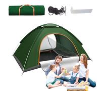 Tente D'Extérieur - Instantanée Portable Robuste,Tente Robuste d'Extérieur pour Famille Type Cabine | pour Montagne, Bord de lac, Plage, été, randonnée Sac à Dos, Bivouac et