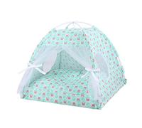 Tente d'extérieur pour chats avec rideau transparent pour le camping, les voyages, les chats, les chiens, tipi intérieur et extérieur pour le camping, la maison, le tipi respirant pour animaux de