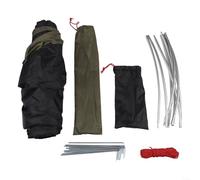 Tente d'extérieur pour une seule personne pour le camping et la randonnée, base en tissu Oxford imperméable, et poteaux en aluminium robustes, tente de randonnée ultralégère pour randonnée, camping en